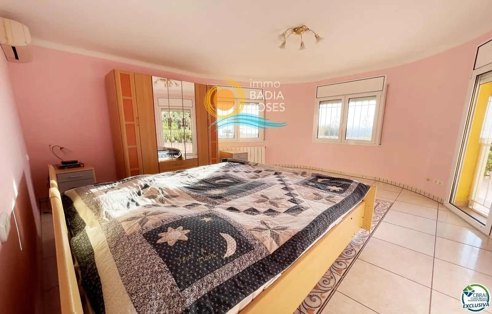 Bedroom of Houses for sale in Roses  with Terrace, Storage room and Swimming Pool
