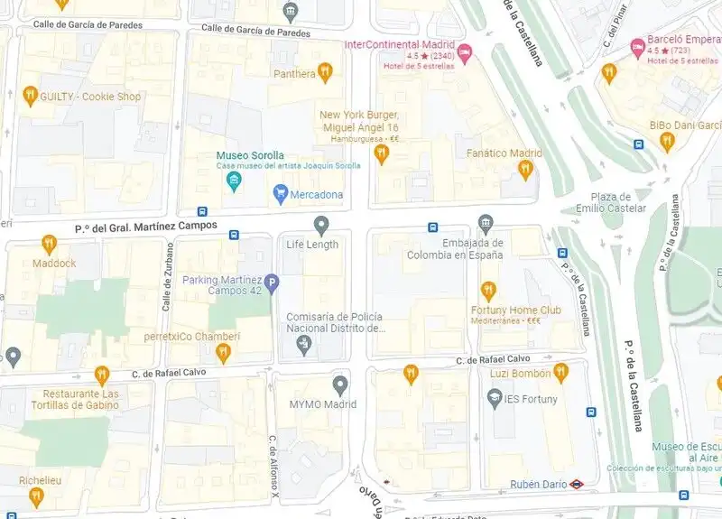 Einzelparkplatz zum Verkauf in Paseo del General Martínez Campos 32, imagen 14