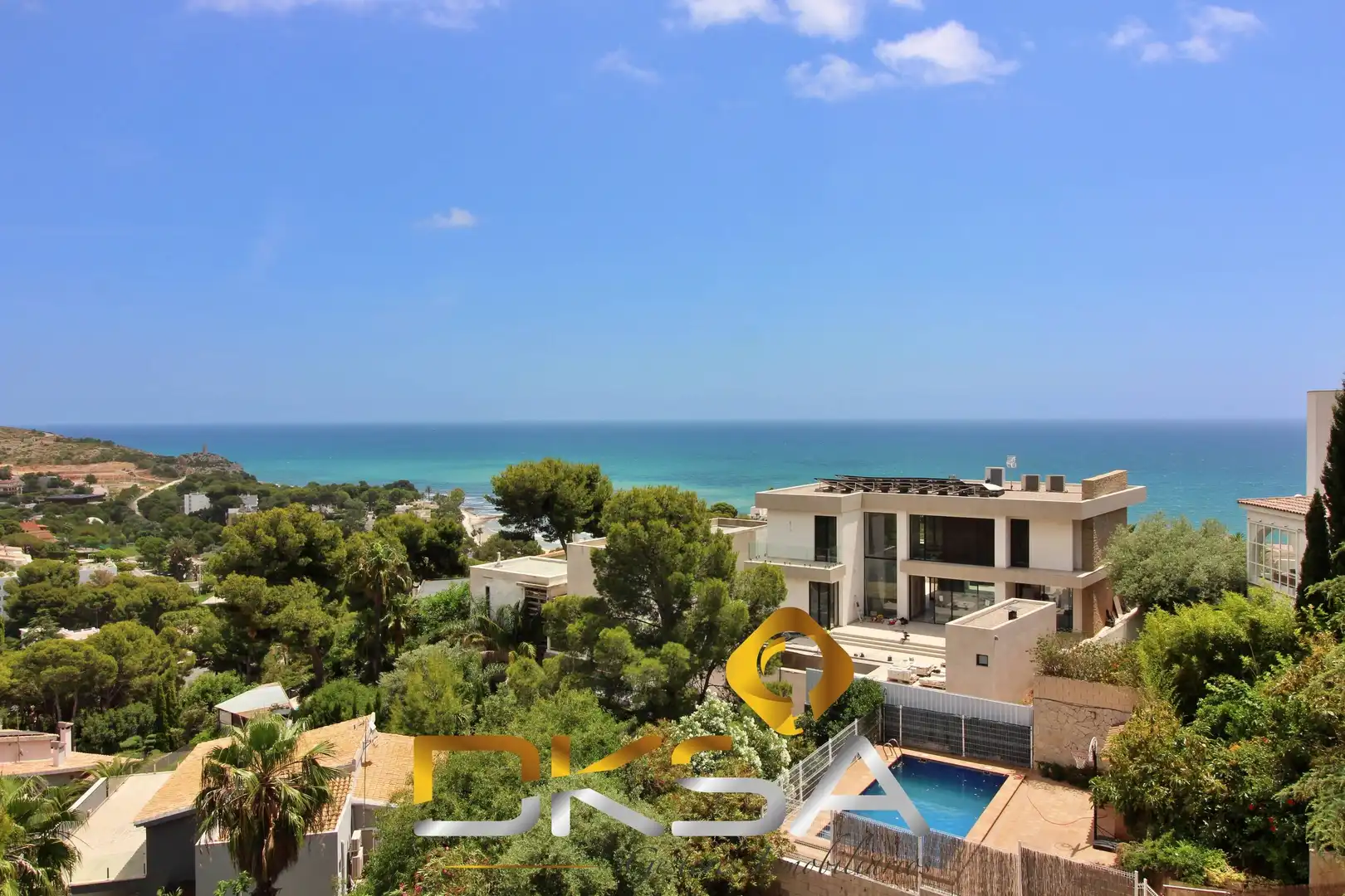 Vista exterior de Casa o chalet en venta en Oropesa del Mar / Orpesa con Calefacción, Jardín privado y Terraza