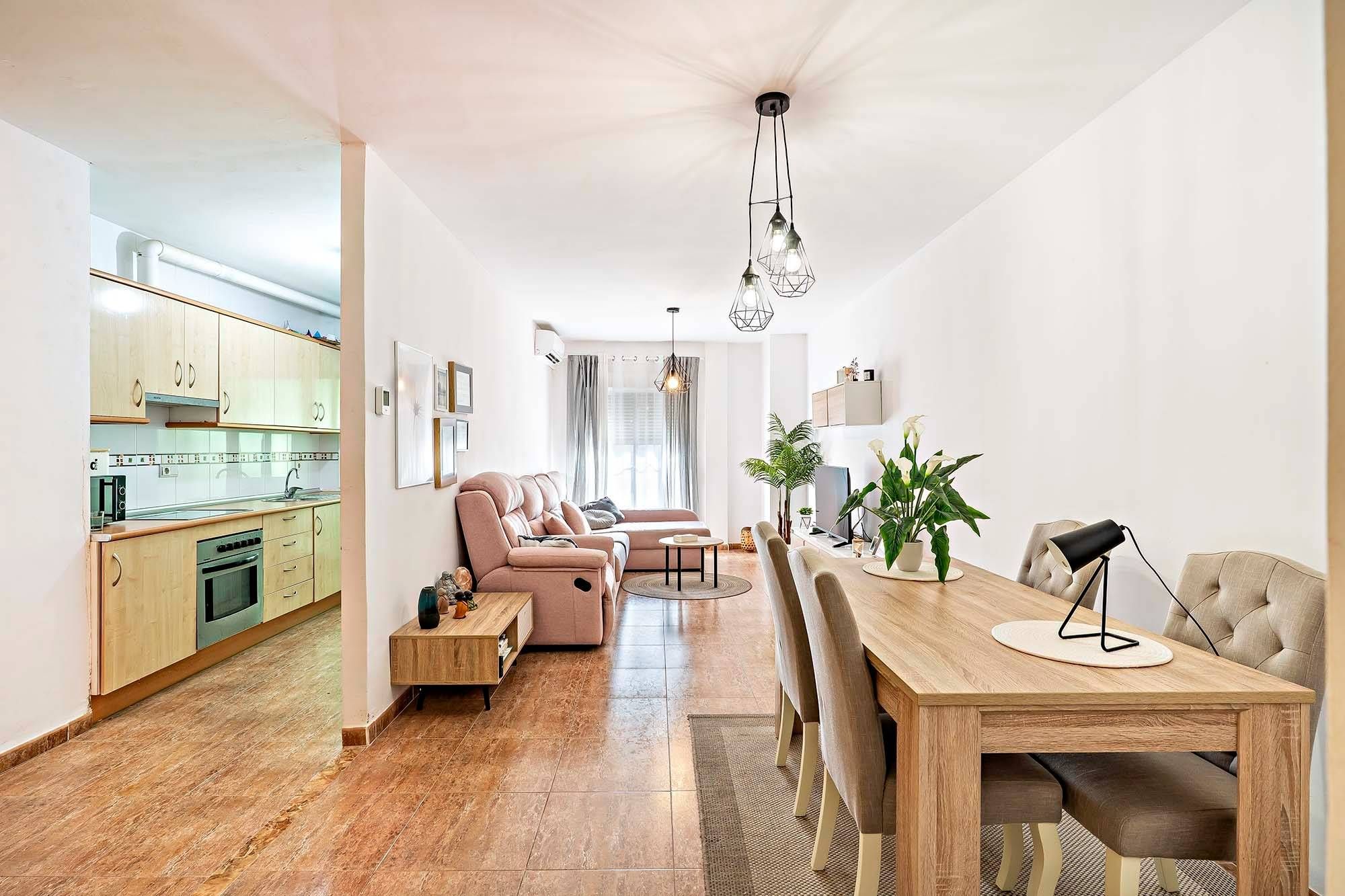 Exterior view of Flat for sale in Roquetas de Mar  with Air Conditioner, Terrace and Balcony