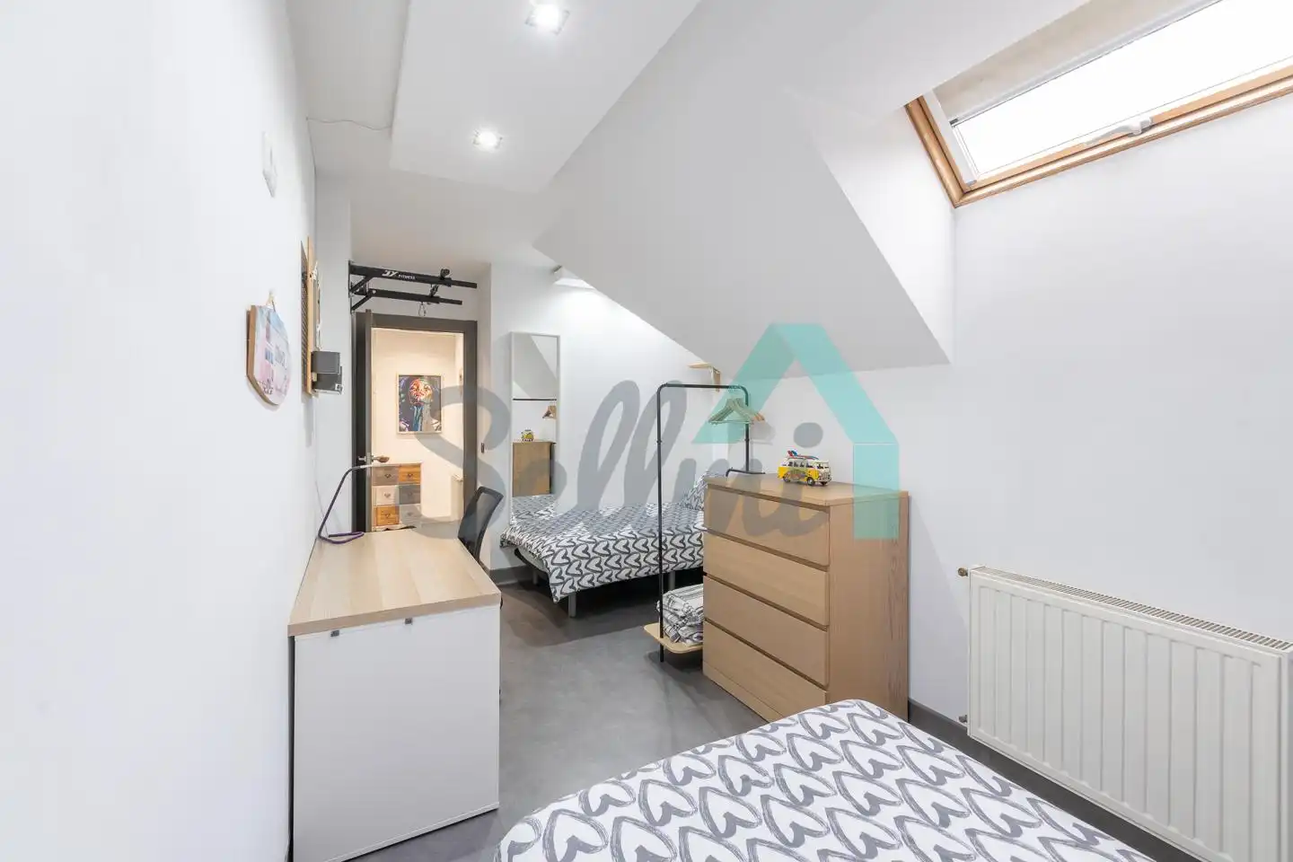 Bedroom of Flat for share in Oviedo   with Heating, Furnished and Internet