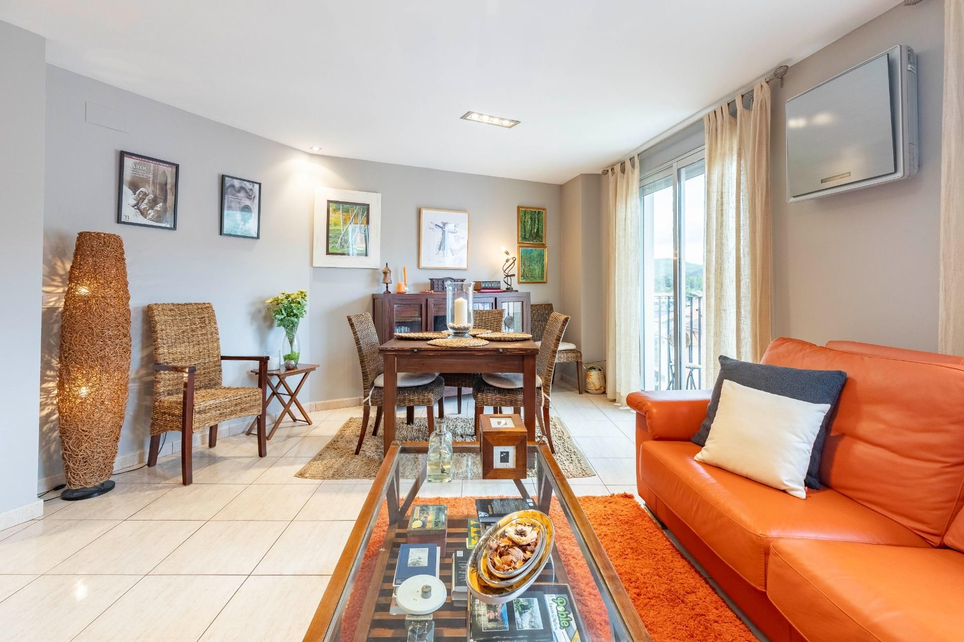 Living room of Flat for sale in Fanzara  with Balcony