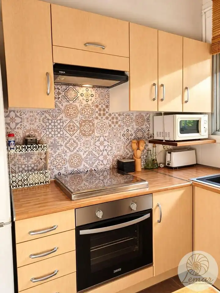 Cuina de Casa o xalet en venda en L'Ametlla de Mar  amb Aire condicionat, Jardí privat i Terrassa