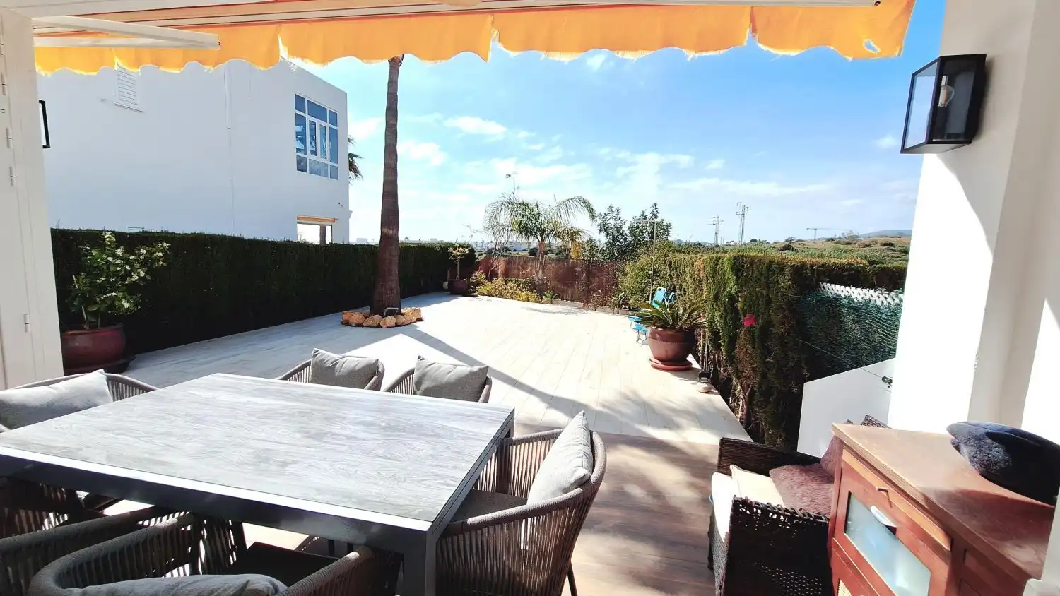 Terrasse von Maisonette zum Verkauf in Mojácar mit Klimaanlage, Terrasse und Schwimmbad