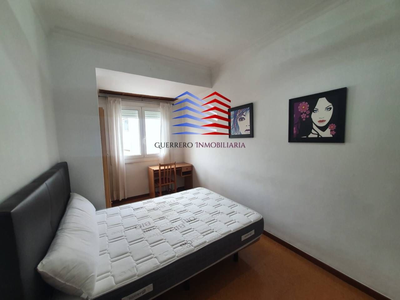 Bedroom of Flat to rent in Ourense Capital   with Heating, Furnished and Balcony
