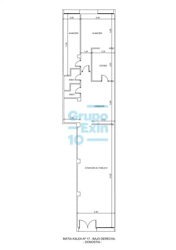 Commercial properties for sale in Matia Kalea, 17, Antiguo