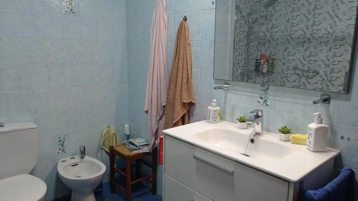 Bany de Finca rústica en venda en Elche / Elx amb Jardí privat, Terrassa i Piscina