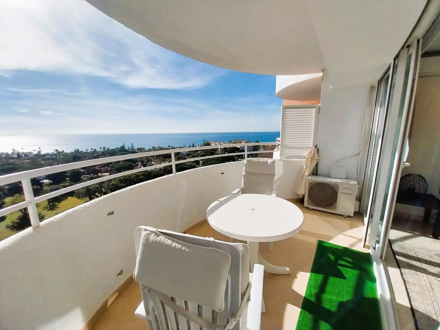 Terrace of Study for sale in Marbella  with Air Conditioner, Private garden and Terrace
