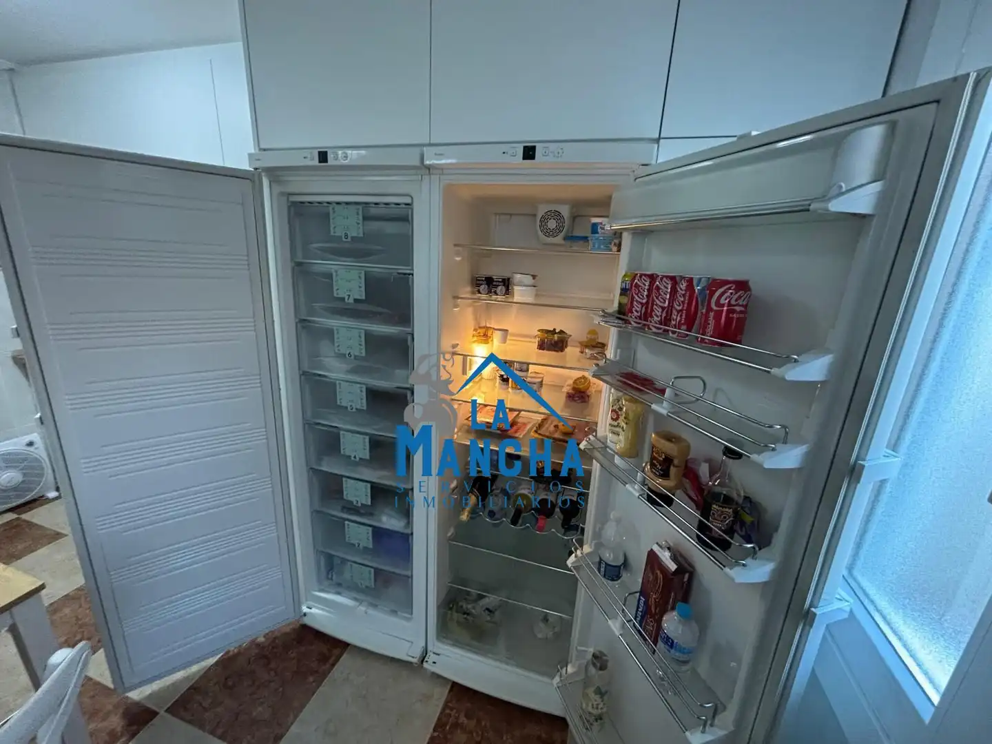 Cocina de Piso de alquiler en Albacete con Aire acondicionado, Calefacción y Amueblado