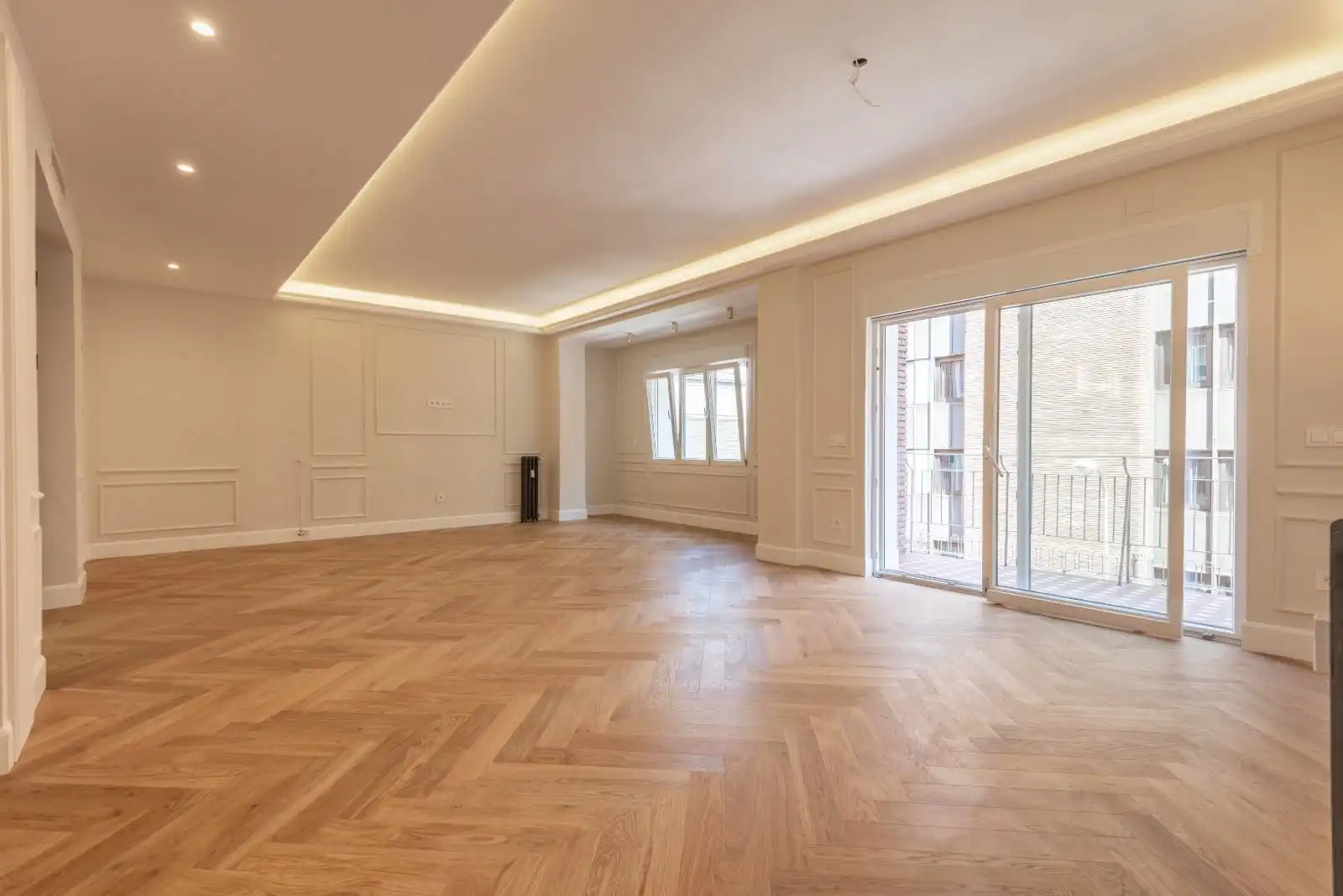 Sala d'estar de Pis en venda en Madrid amb Aire condicionat, Calefacció i Balcó