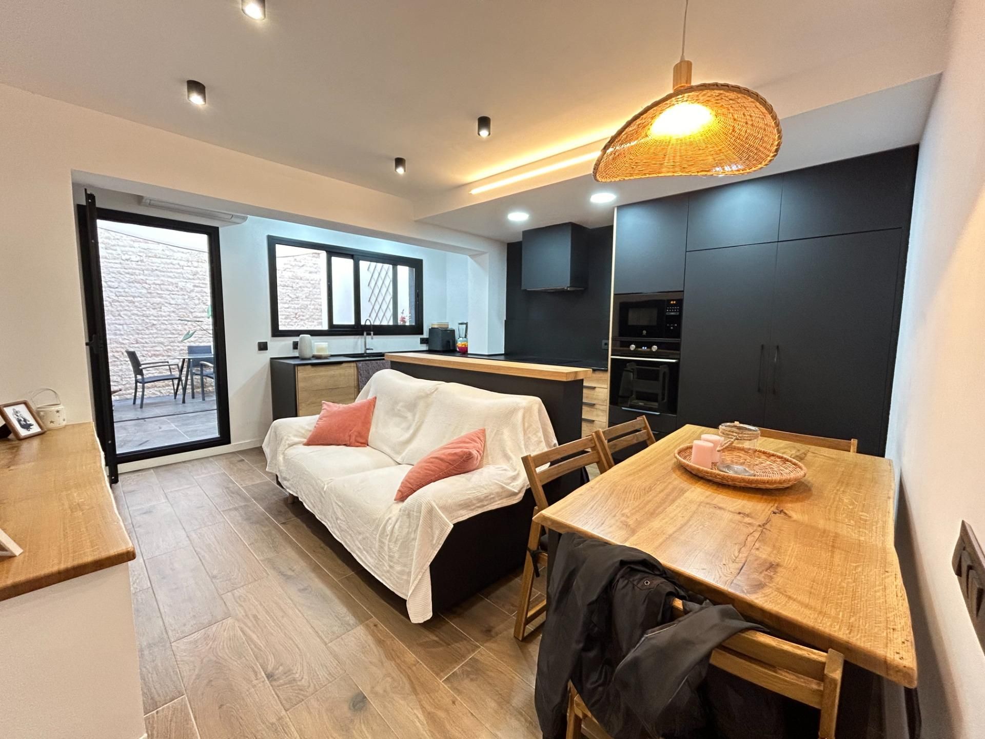Living room of Planta baja for sale in Caldes de Montbui  with Air Conditioner and Heating