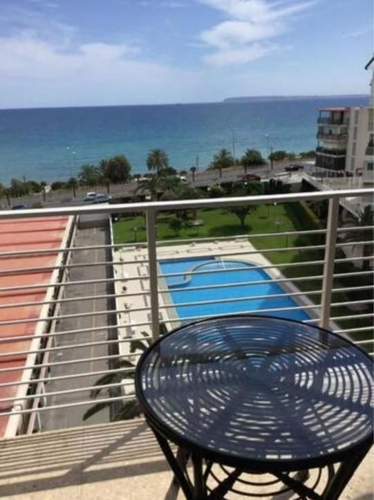 Piscina de Pis de lloguer en Alicante / Alacant amb Aire condicionat, Calefacció i Jardí privat