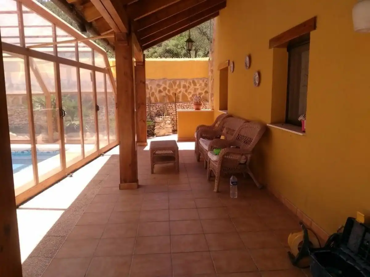 Terrace of Houses for rent in Castalla  with Heating, Terrace and Swimming Pool