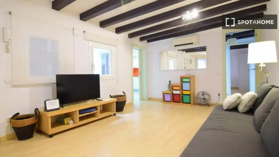 Sala d'estar de Pis de lloguer en Ciutat Vella