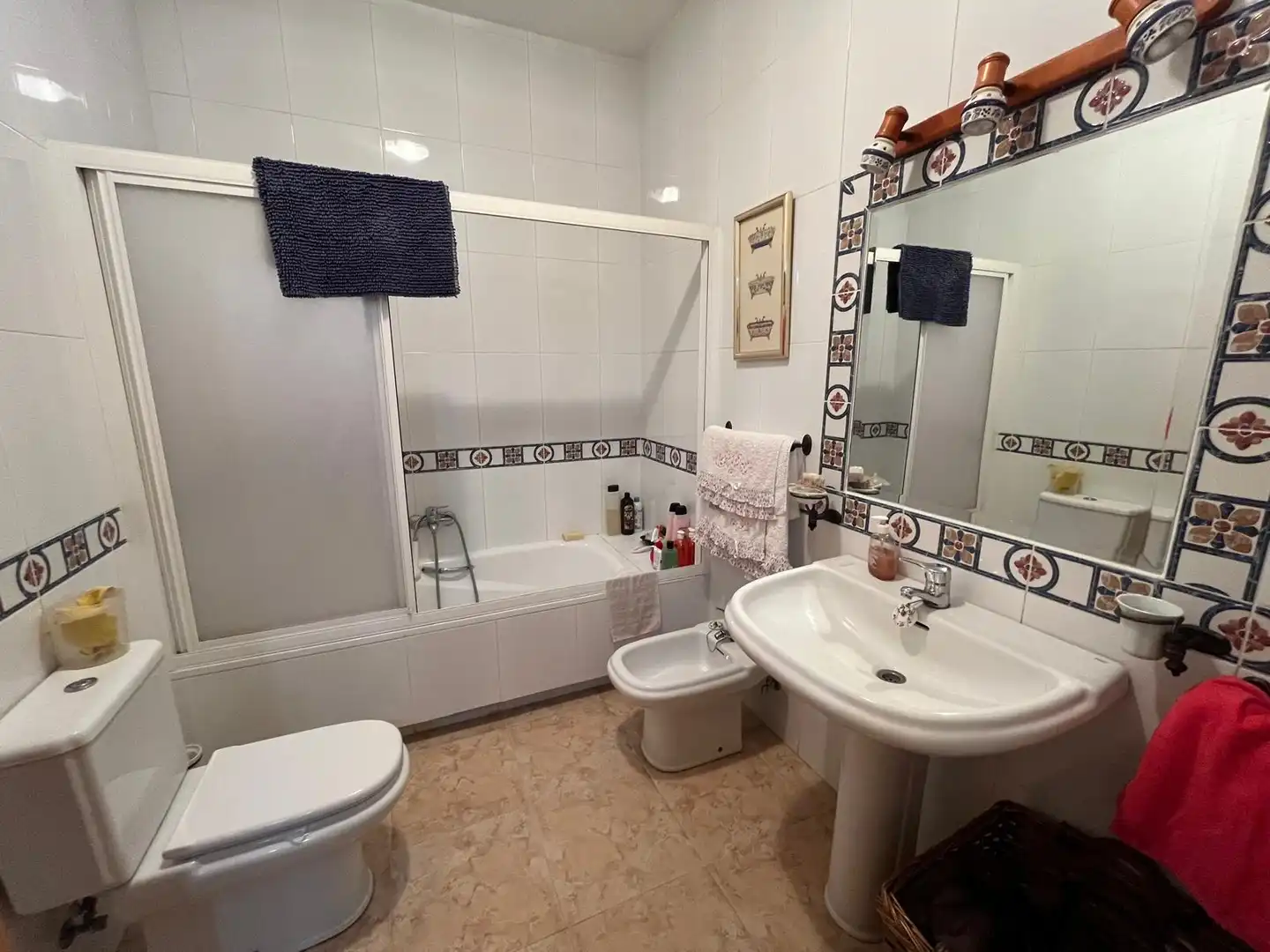Baño de Casa o chalet en venta en Arenas de San Juan  con Aire acondicionado, Calefacción y Terraza