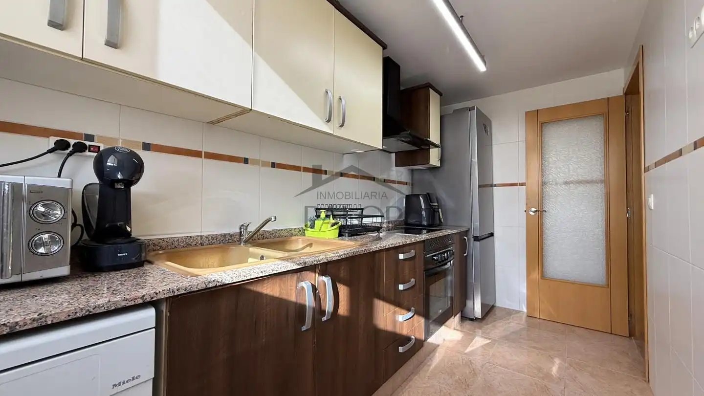 Küche von Maisonette zum Verkauf in La Pobla Llarga mit Klimaanlage und Terrasse
