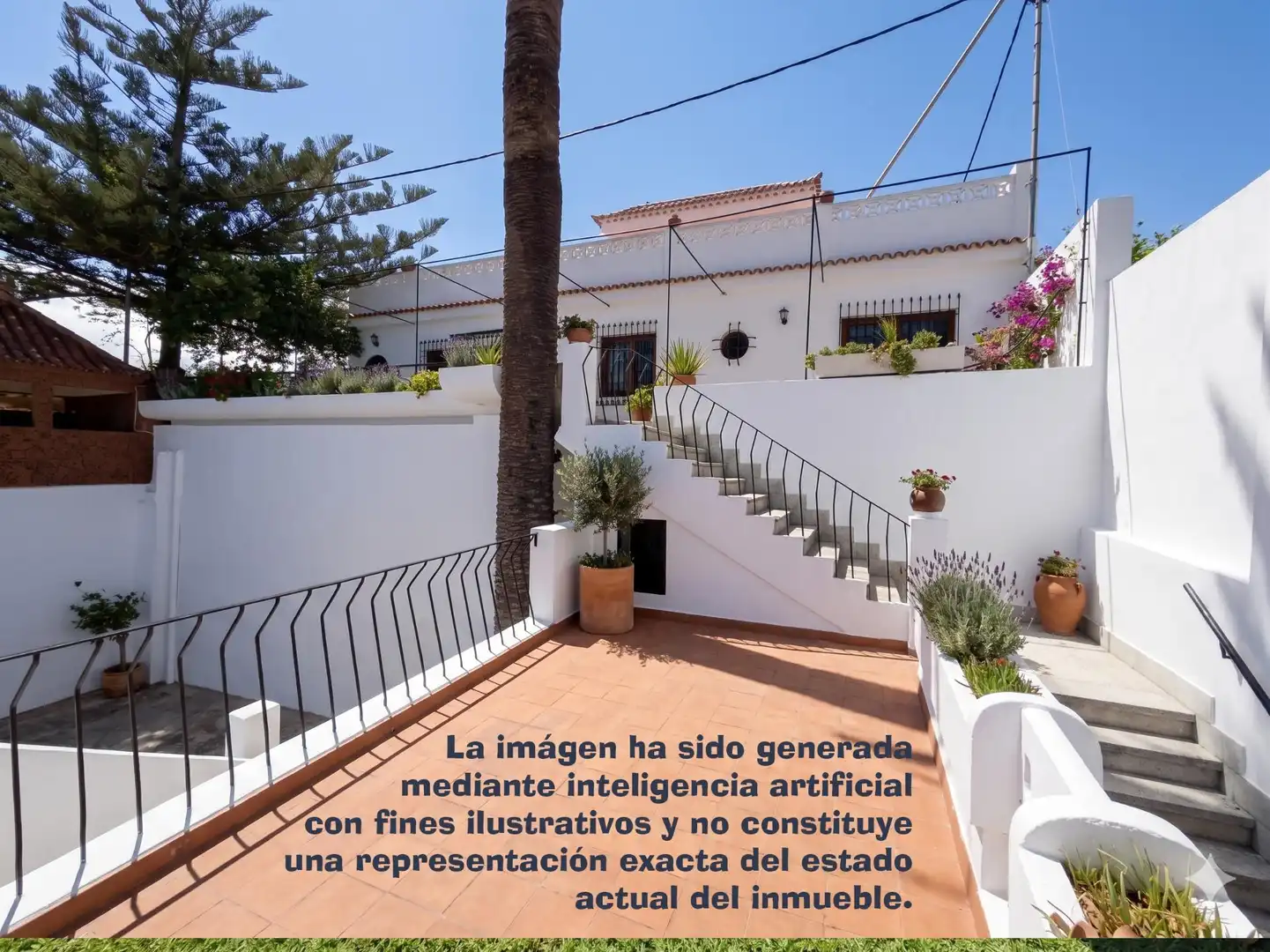 Vista exterior de Casa o xalet en venda en Santa Brígida amb Piscina comunitària