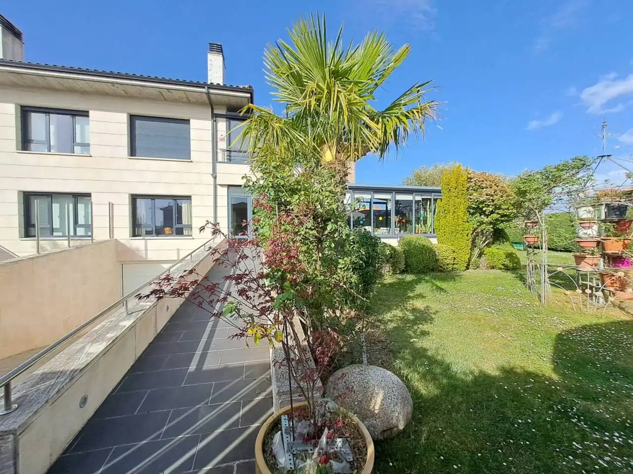 Jardín de Casa adosada en venta en Castrillo del Val con Calefacción, Jardín privado y Parquet