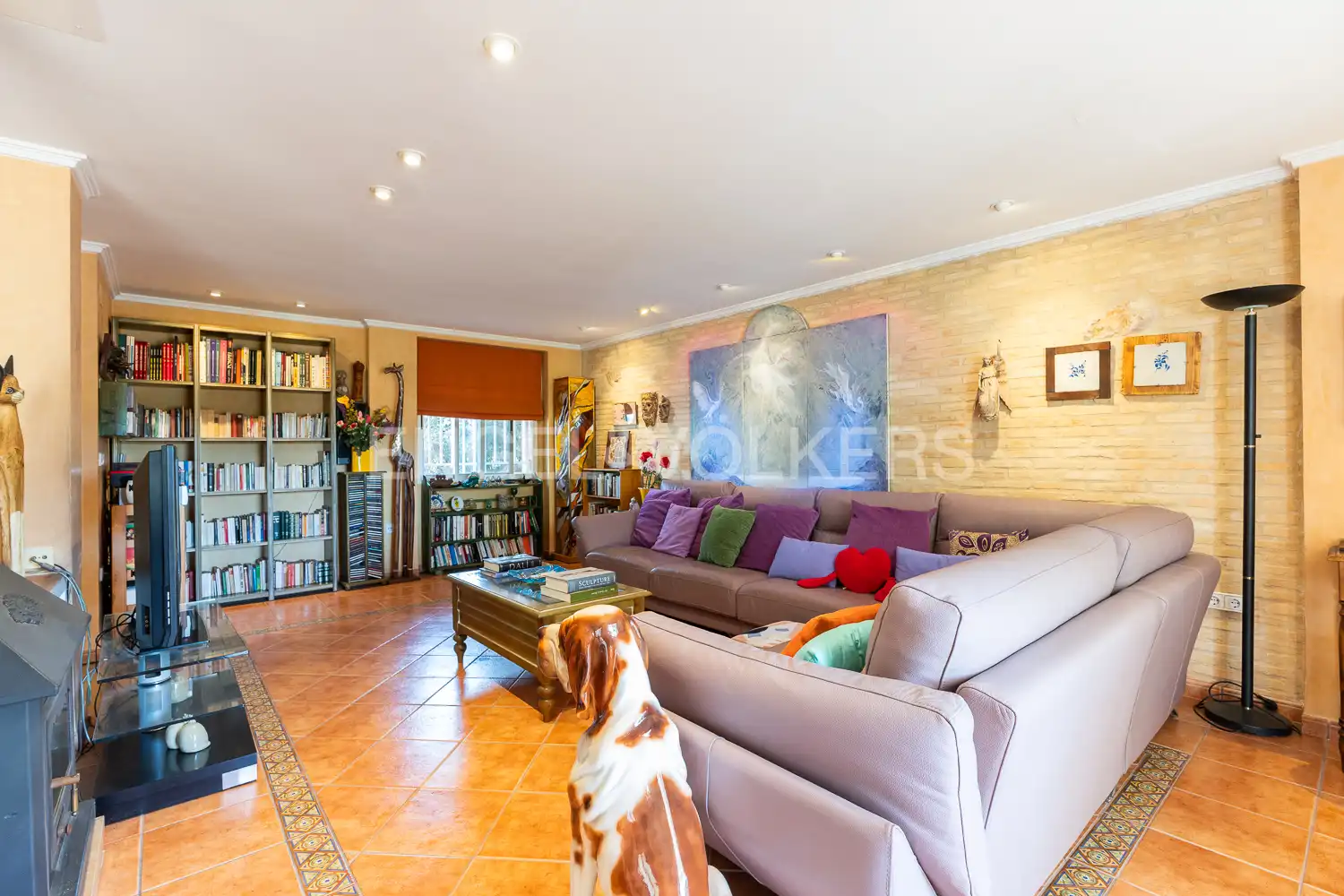 Living room of Houses for sale in Benifaió  with Air Conditioner, Heating and Private garden