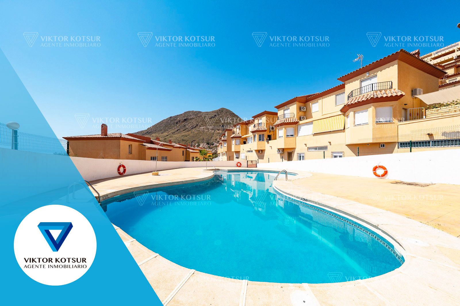 Exterior view of Duplex for sale in Vícar  with Air Conditioner, Terrace and Storage room