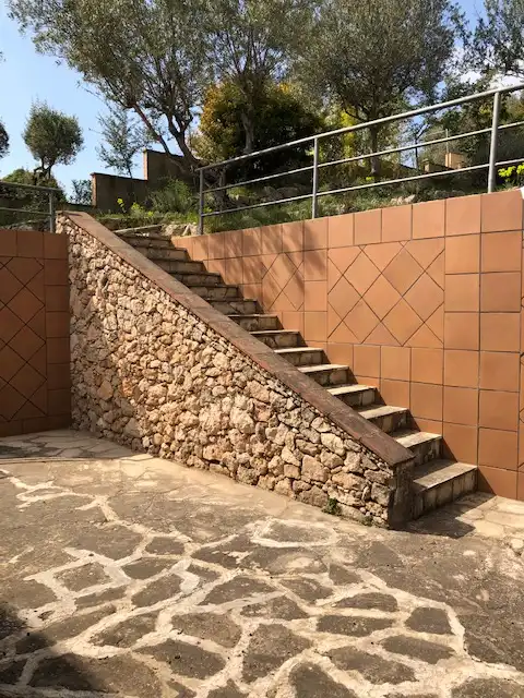 Terrassa de Casa o xalet en venda en La Palma de Cervelló amb Aire condicionat, Calefacció i Jardí privat