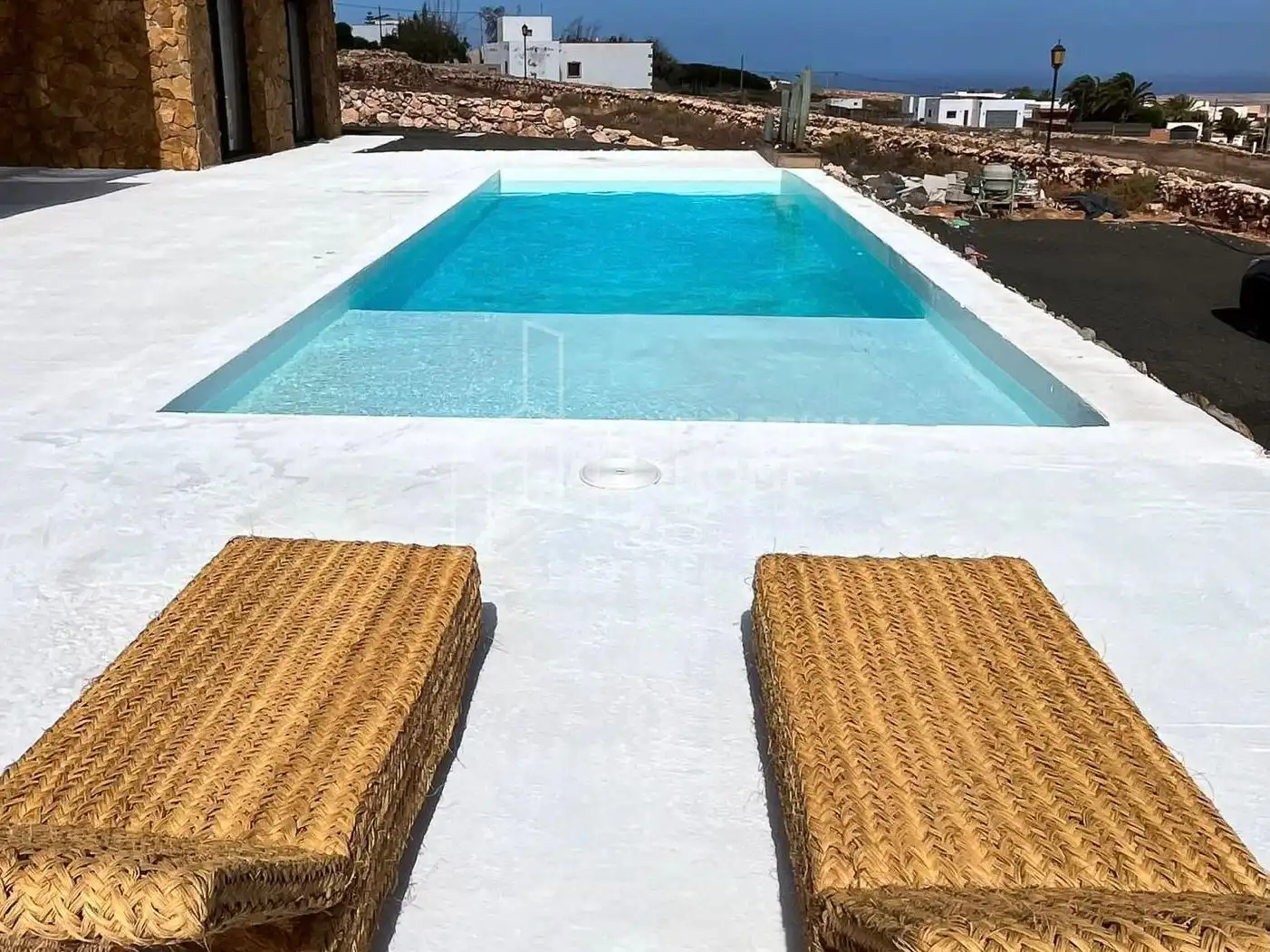 Piscina de Casa o chalet en venta en La Oliva con Jardín privado, Terraza y Piscina