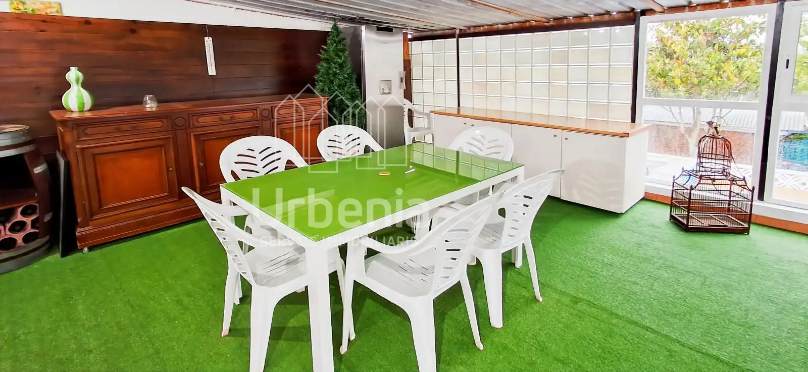 Terraza de Casa o chalet en venta en Tordera con Aire acondicionado, Calefacción y Jardín privado