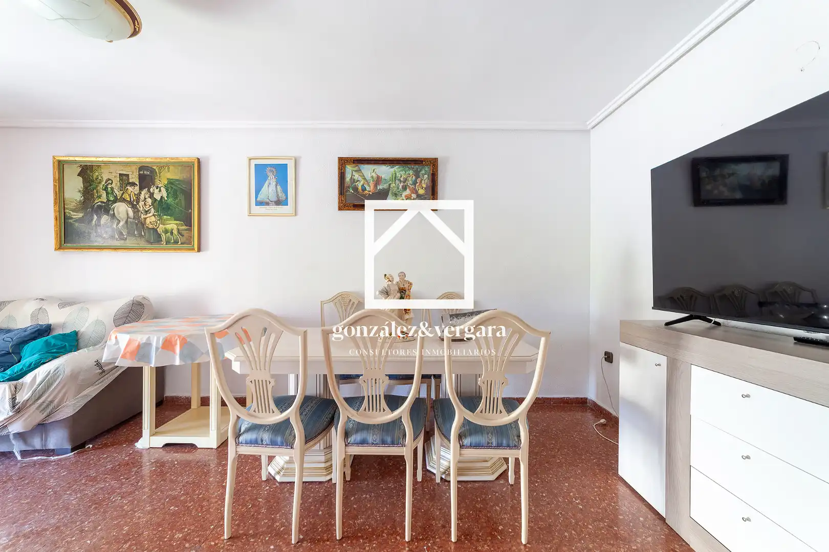 Comedor de Piso en venta en Valencia con Balcón