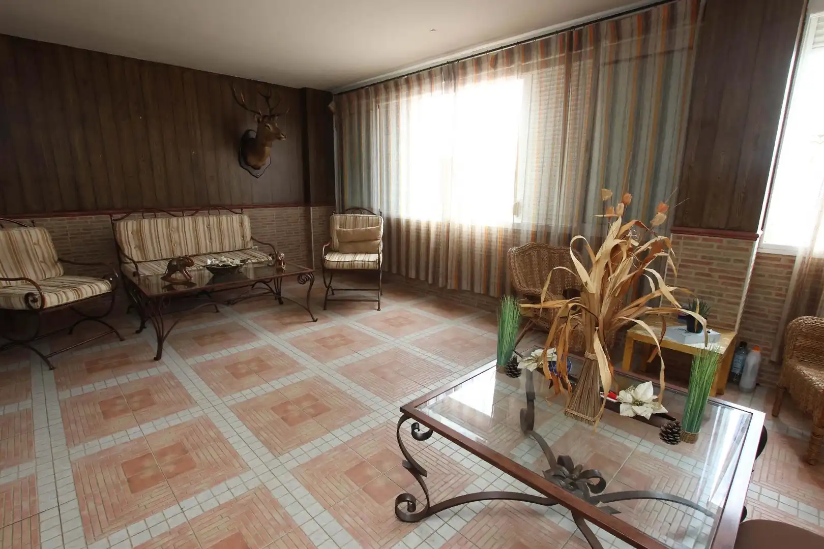 Living room of Flat for sale in Montijo  with Air Conditioner, Terrace and Balcony