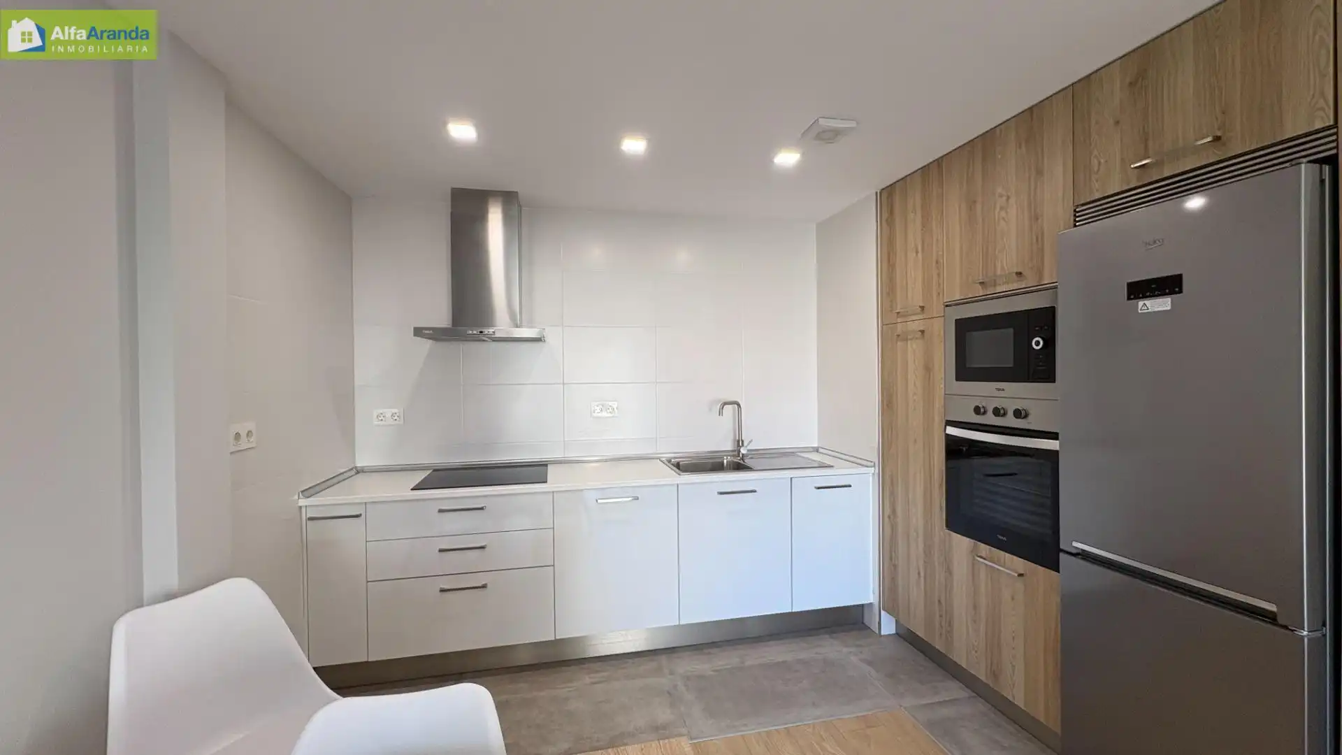 Küche von Wohnung zur Miete in Aranda de Duero mit Heizung, Möbliert und Balkon