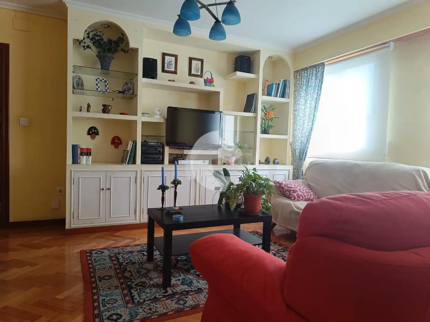 Sala d'estar de Dúplex de lloguer en Barbadás amb Calefacció, Parquet i Traster