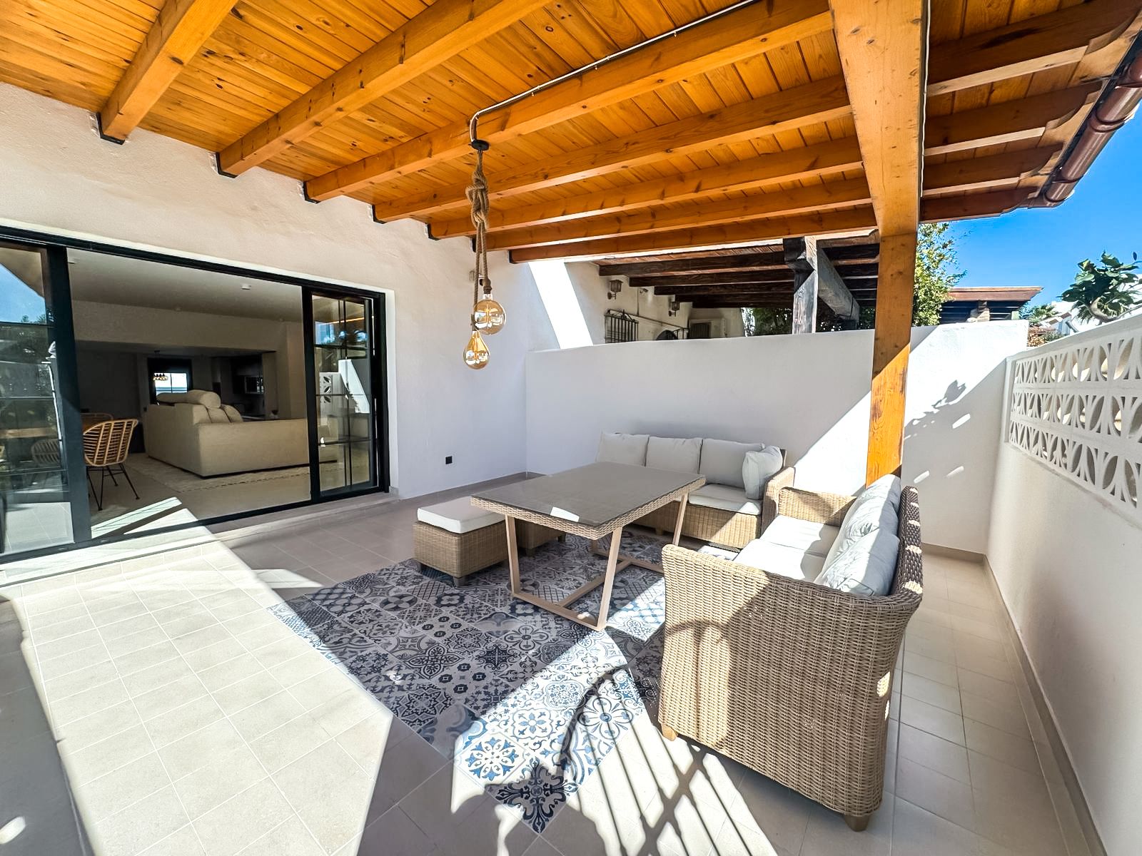 Terrace of Single-family semi-detached for sale in Casares  with Air Conditioner, Heating and Terrace