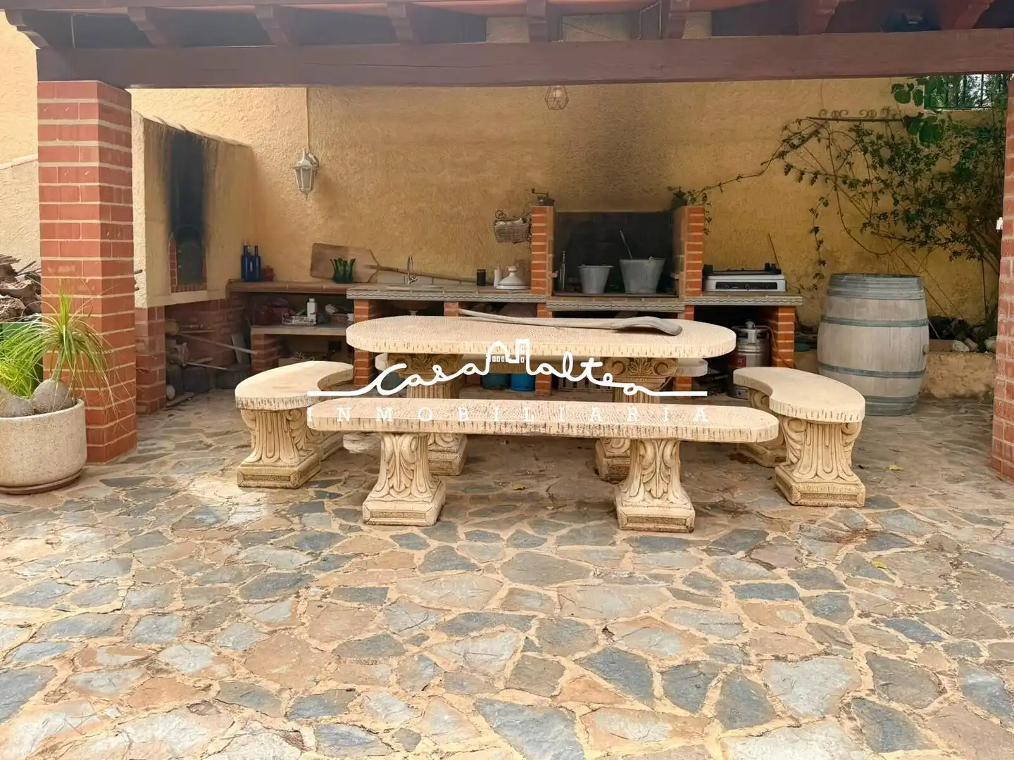 Terraza de Casa o chalet de alquiler en Altea con Calefacción, Jardín privado y Terraza