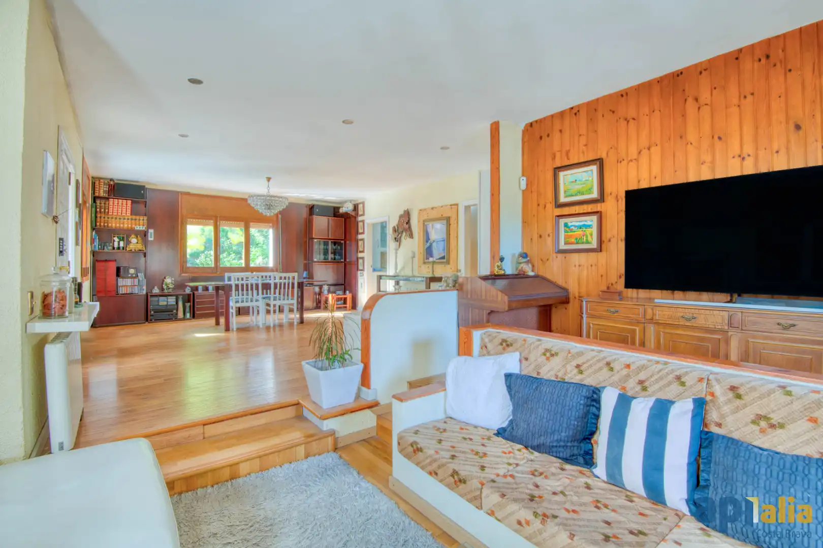 Sala de estar de Casa o chalet en venta en Sant Feliu de Guíxols con Calefacción, Jardín privado y Terraza