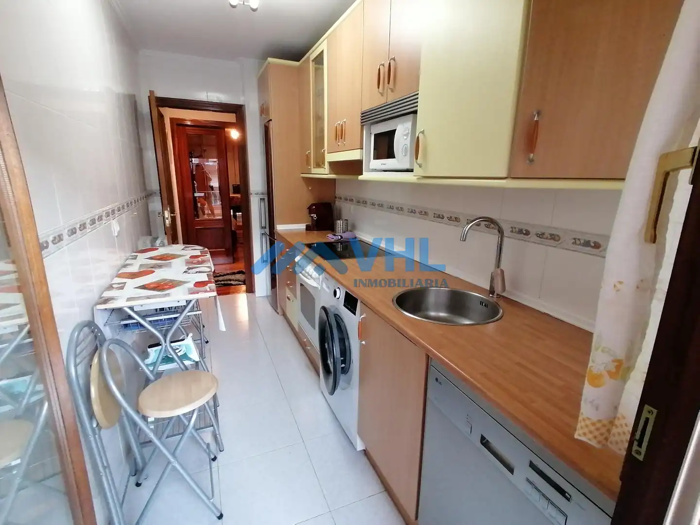 Kitchen of Flat for rent in Castro-Urdiales  with Heating, Terrace and Furnished