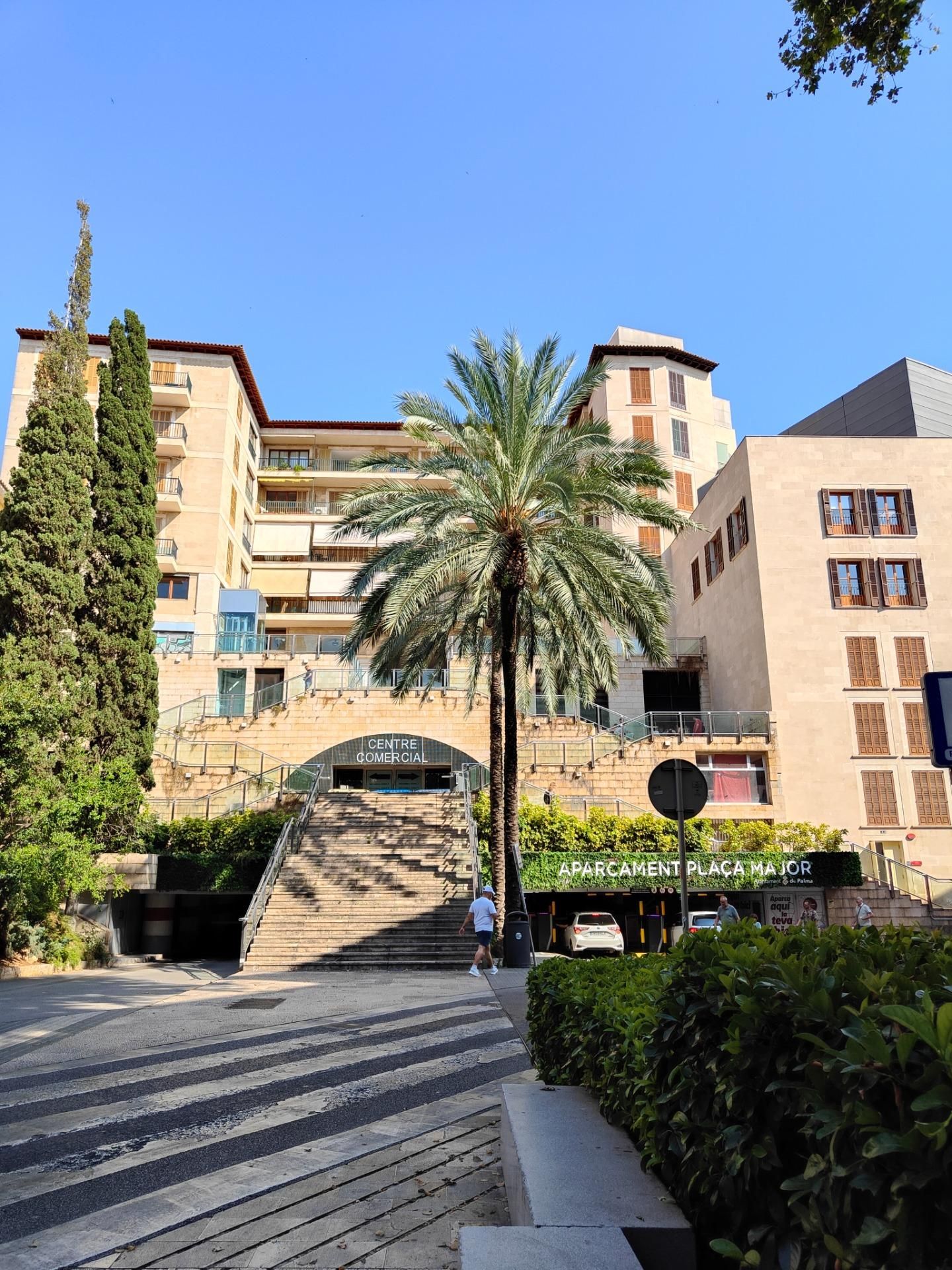 Vista exterior de Ático de alquiler en  Palma de Mallorca con Calefacción, Parquet y Terraza
