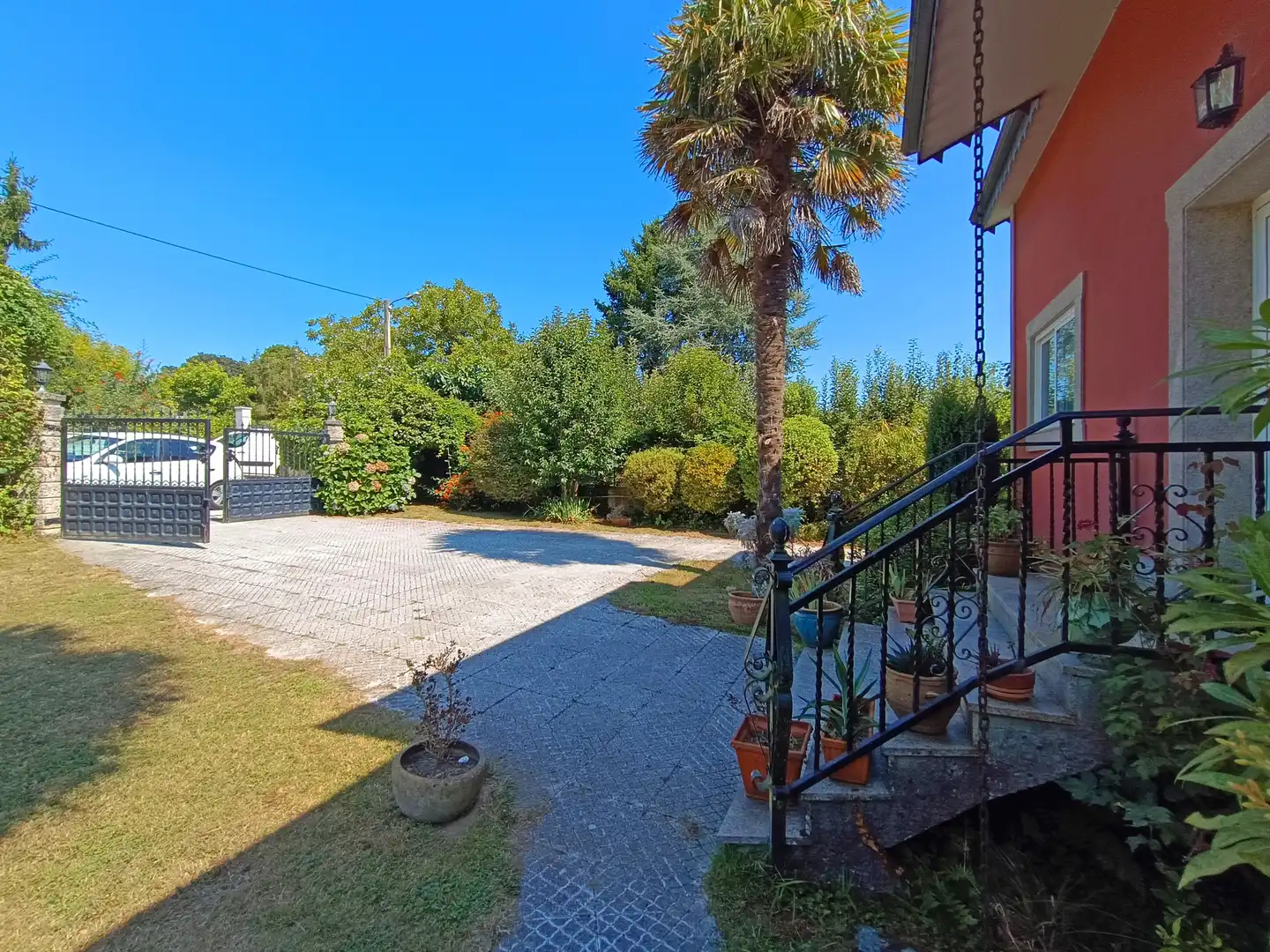 Garden of Houses for sale in Cambre   with Heating, Private garden and Terrace