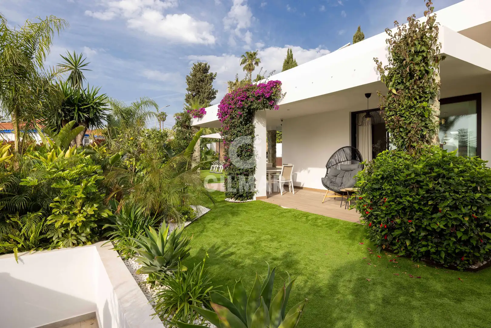 Garden of Houses for sale in Benalmádena  with Heating, Private garden and Swimming Pool