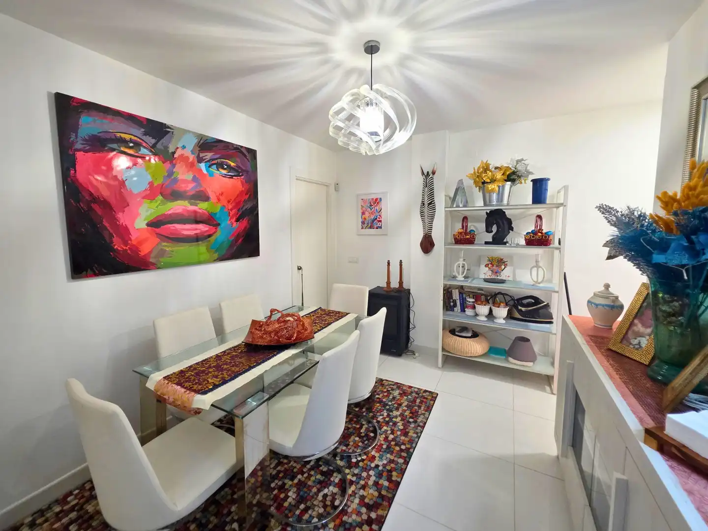 Menjador de Apartament en venda en Manilva amb Aire condicionat, Calefacció i Terrassa