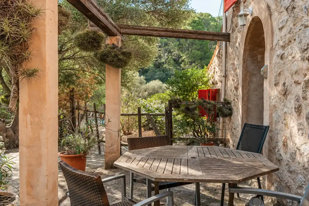 Terraza de Finca rústica en venta en Andratx con Jardín privado, Parquet y Terraza