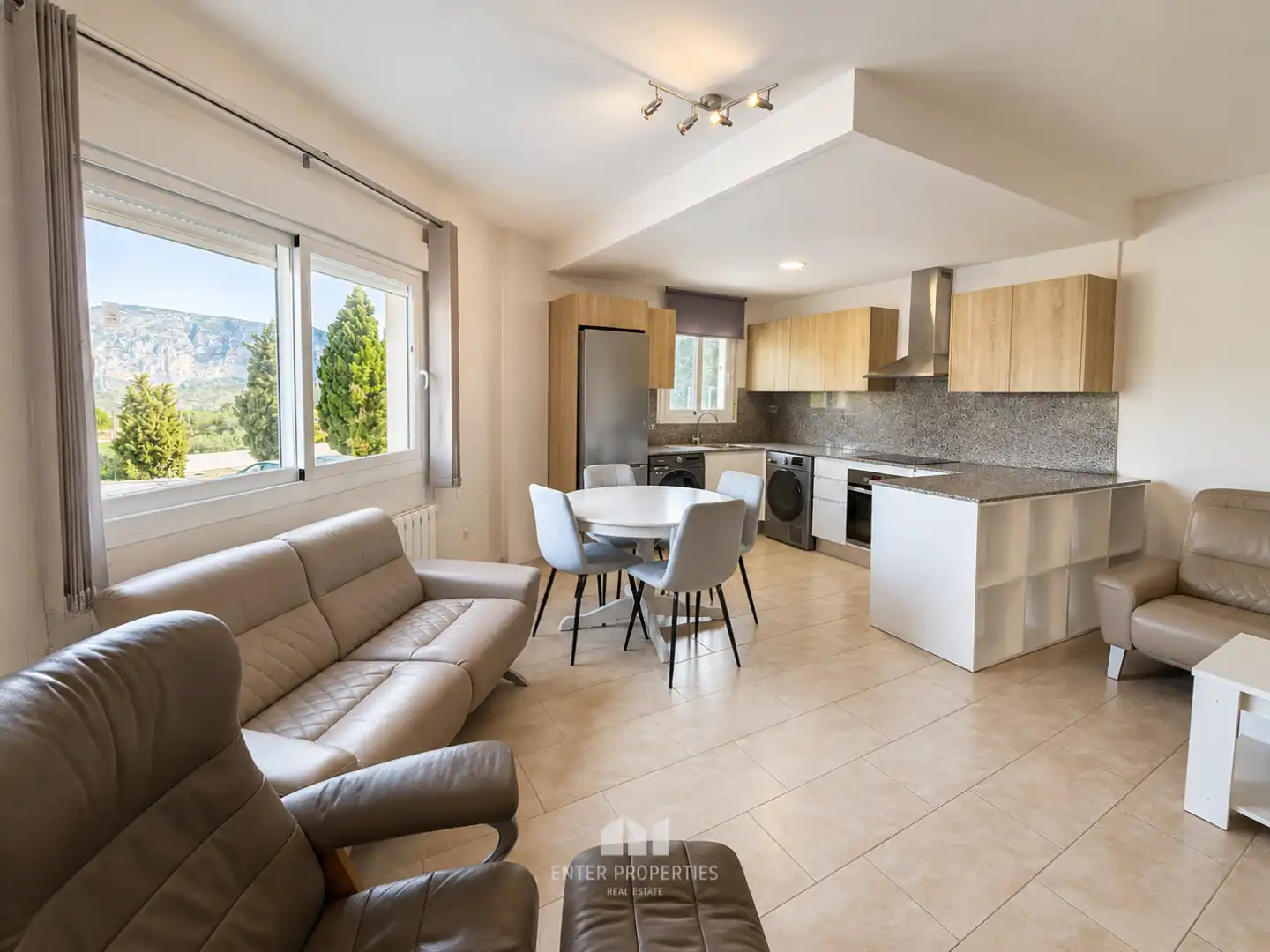 Sala de estar de Piso en venta en Teulada con Aire acondicionado y Calefacción