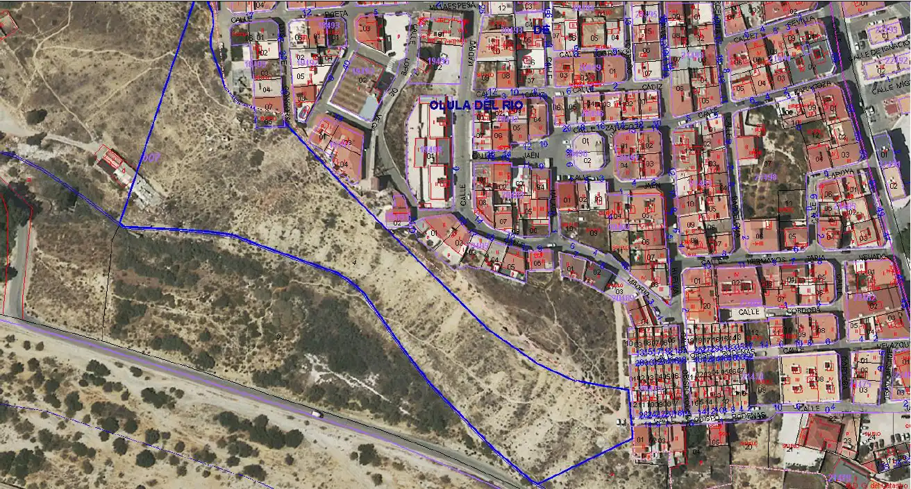 Vista exterior de Terreno en venta en Olula del Río