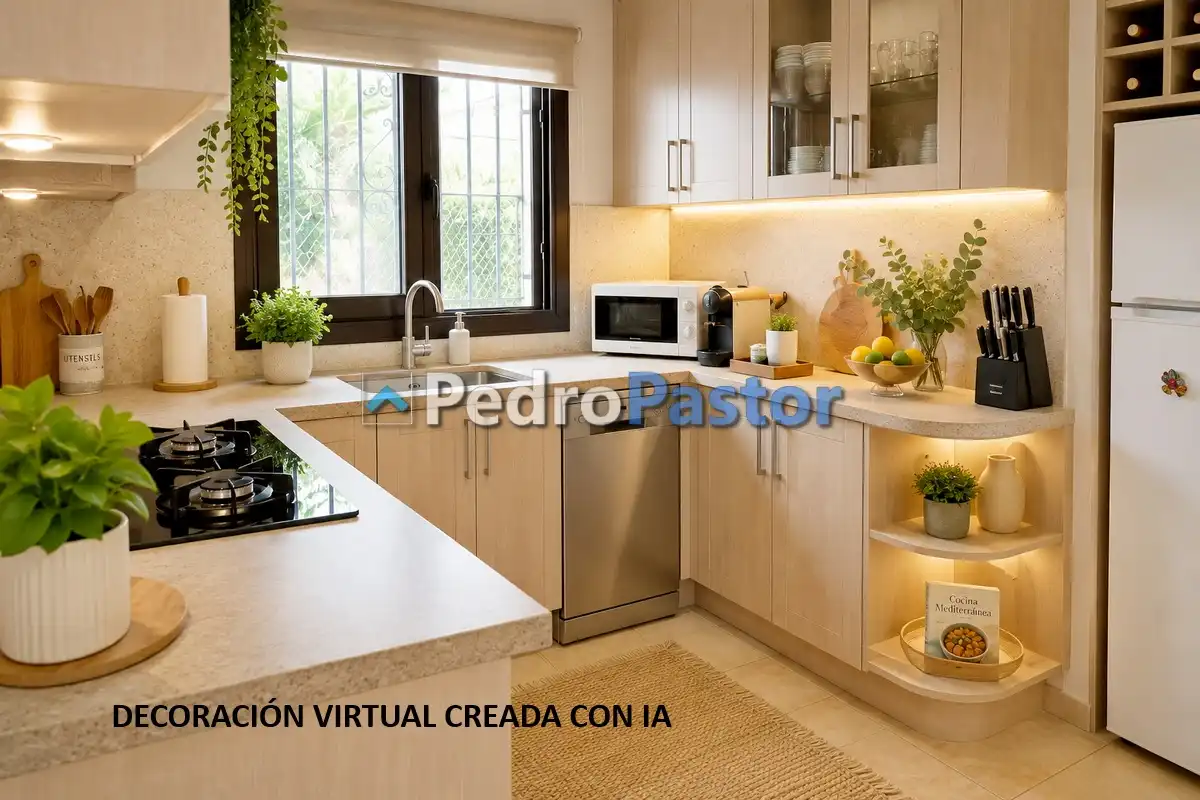 Cocina de Casa o chalet en venta en Dénia con Aire acondicionado, Calefacción y Terraza