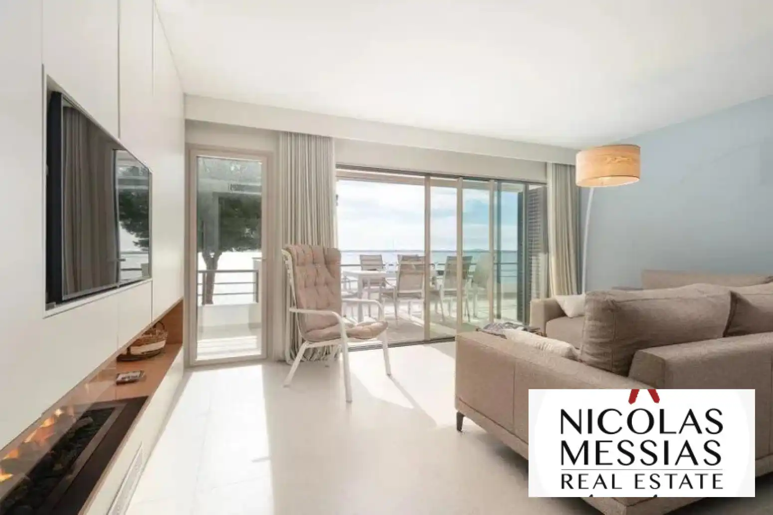 Sala de estar de Piso de alquiler en Alcúdia con Aire acondicionado, Calefacción y Terraza