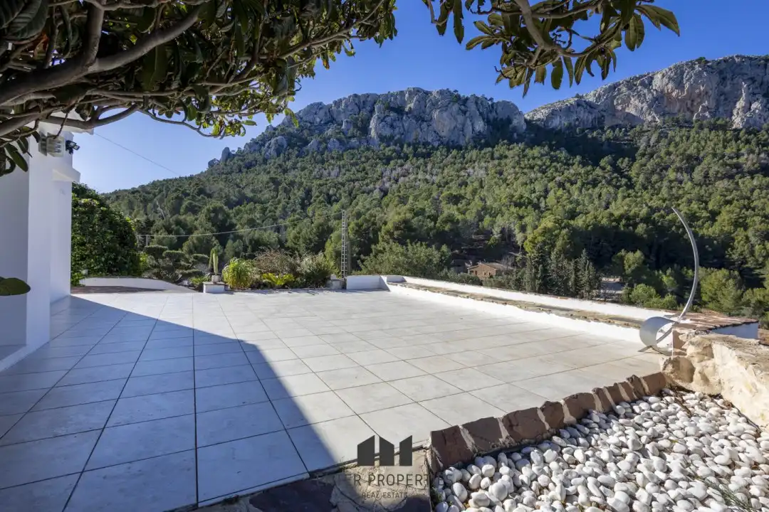 Terrace of Flat for rent in Calpe / Calp  with Air Conditioner, Heating and Terrace