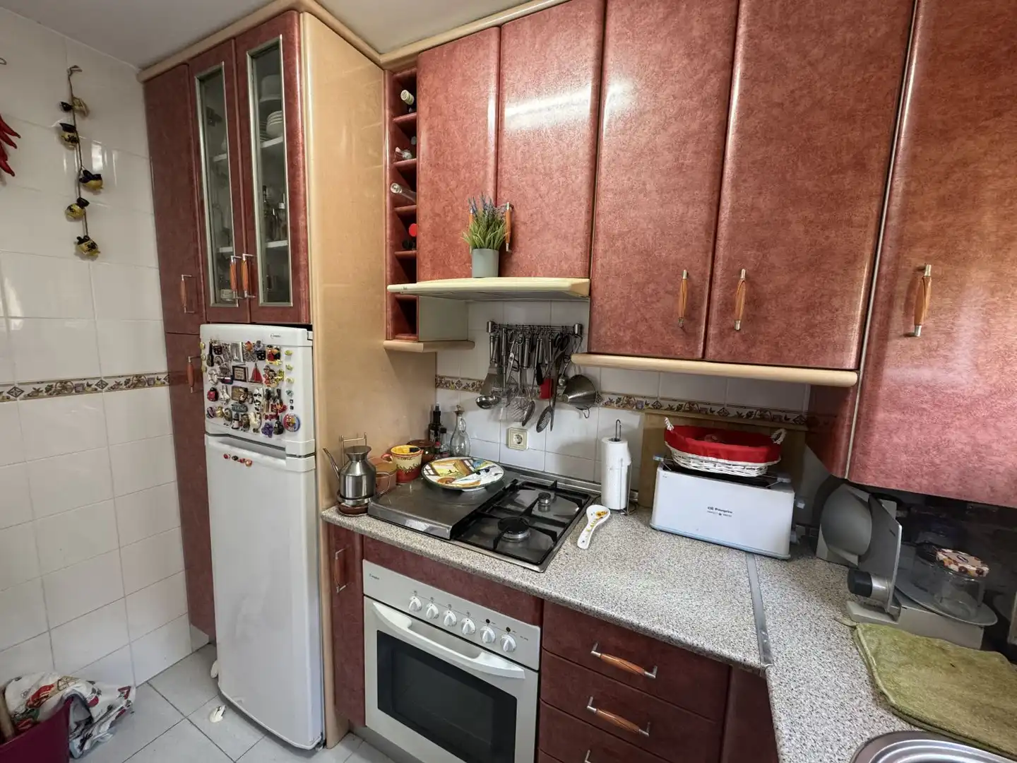 Küche von Wohnung zum Verkauf in El Puerto de Santa María mit Klimaanlage, Terrasse und Gemeinschaftspool