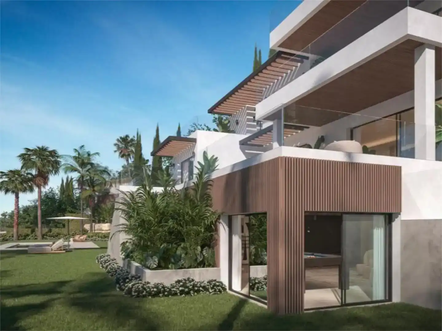Vista exterior de Residencial en venta en La Capellanía - El Higuerón