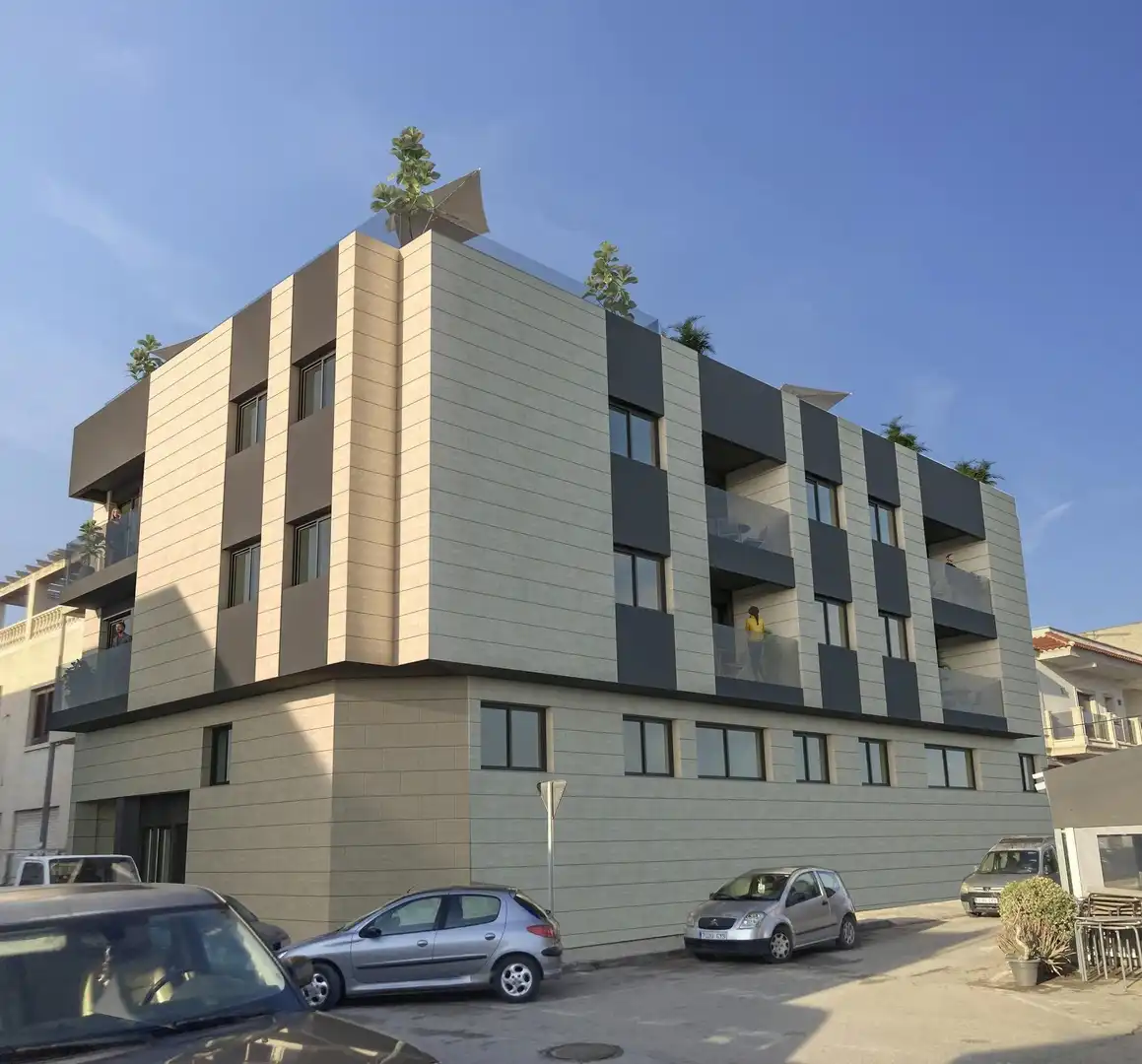Vista exterior de Ático en venta en Catral con Aire acondicionado, Terraza y Piscina