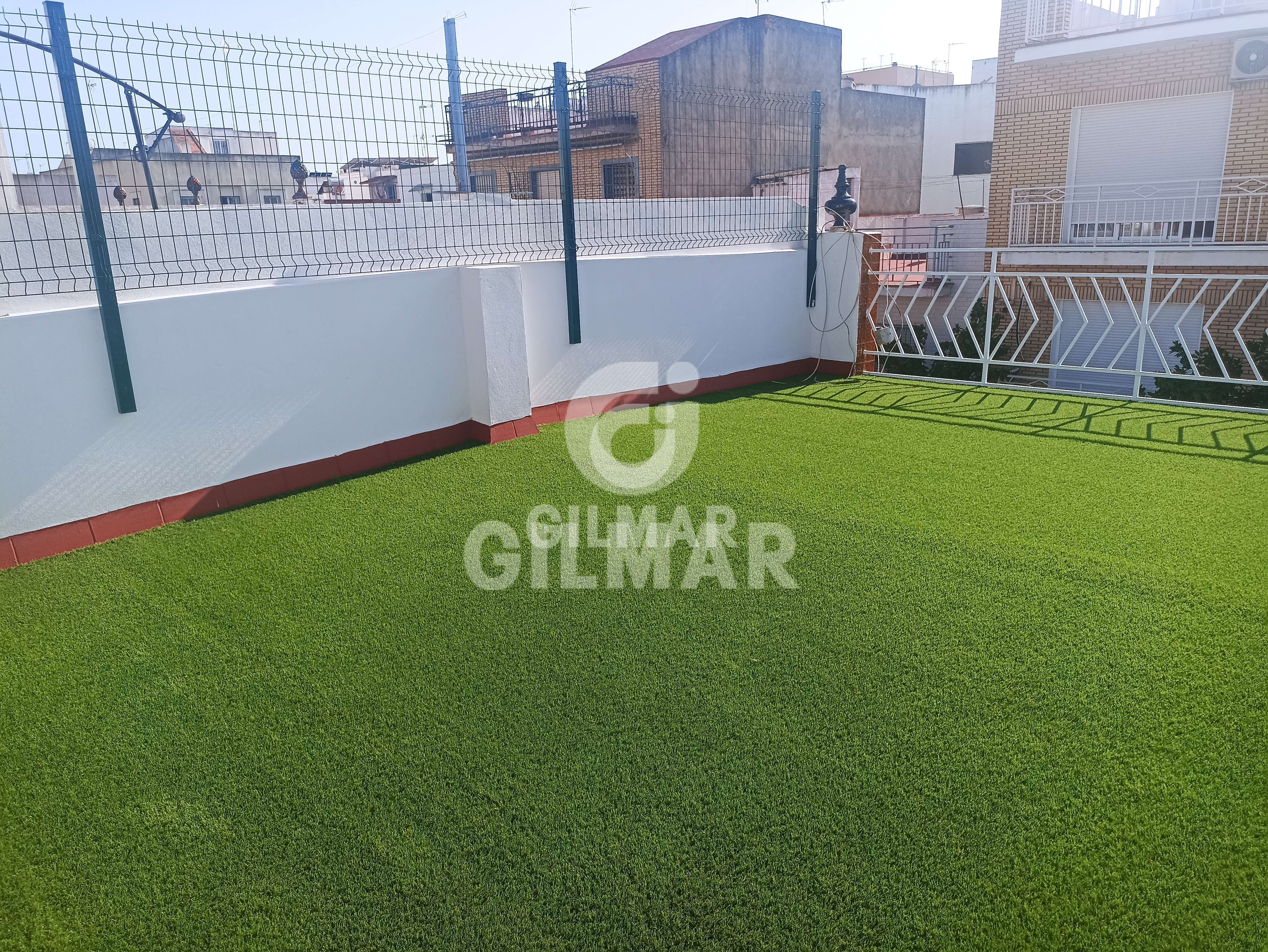Terrace of Single-family semi-detached for sale in  Sevilla Capital  with Heating