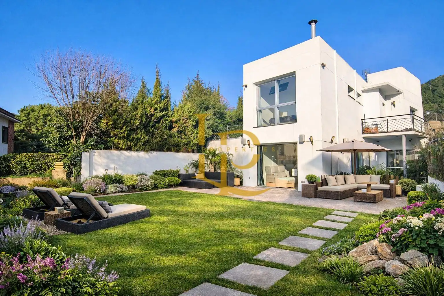 Jardín de Casa o chalet en venta en Castellbisbal con Aire acondicionado, Calefacción y Jardín privado